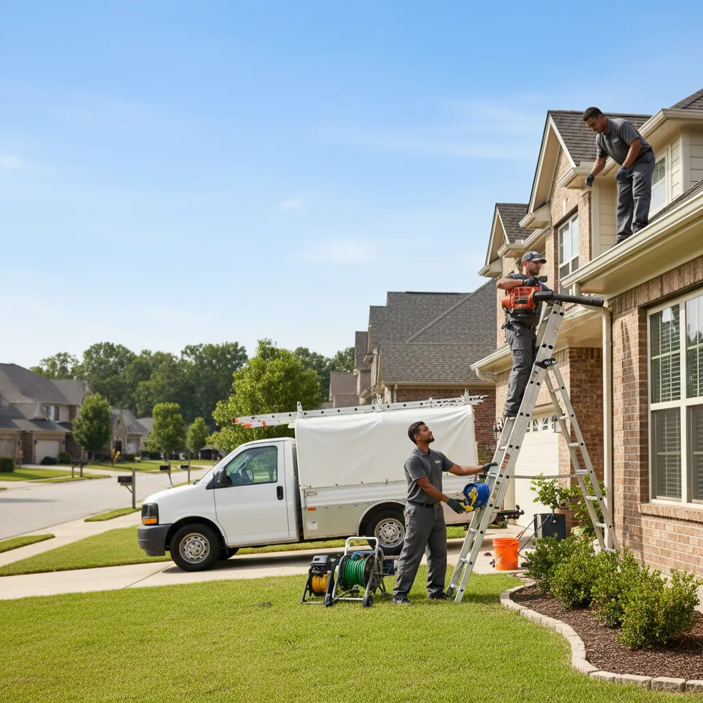 Home Gutter Service in Brickeys, AR near me